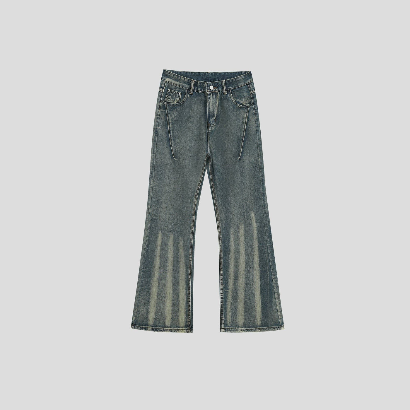 Fade End Lines Jeans Korean Street Fashion Jeans By INS Korea Shop Online at OH Vault