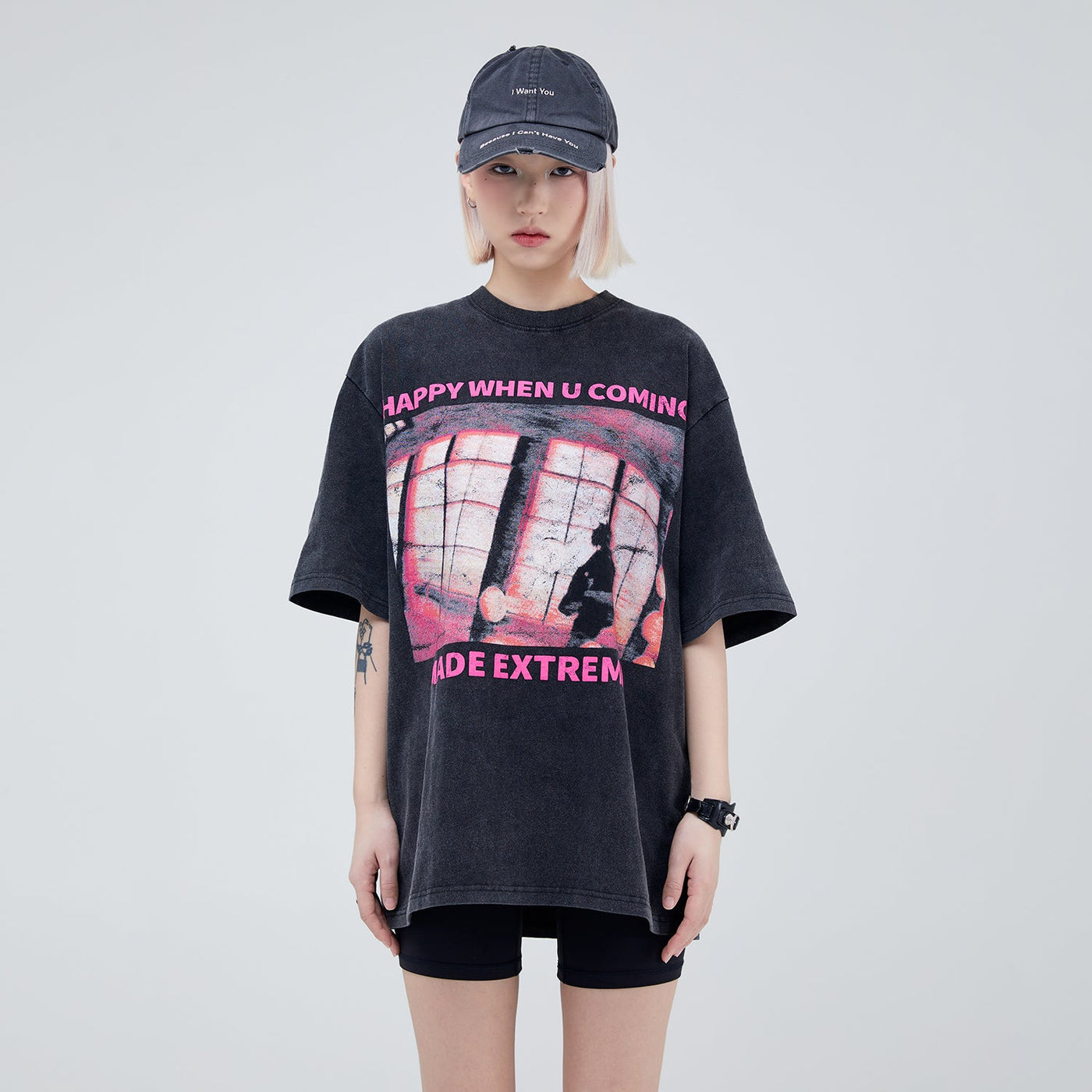 Art Graphic T-Shirt Korean Street Fashion T-Shirt By Made Extreme Shop Online at OH Vault