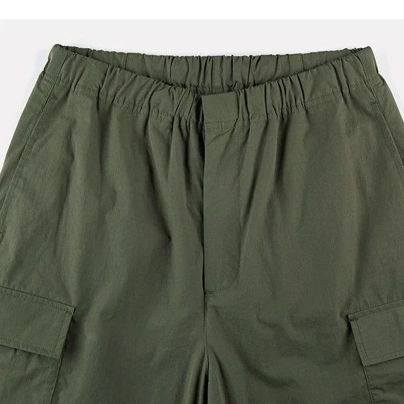 Gartered Workwear Cargo Pants Korean Street Fashion Pants By IDLT Shop Online at OH Vault