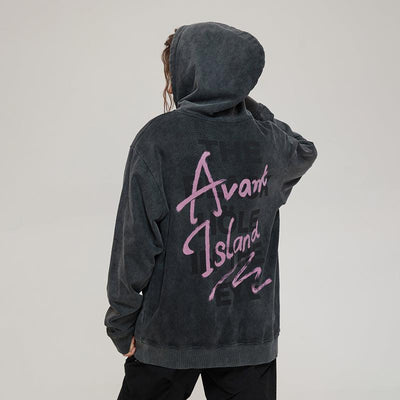 Avant Island Graphic Hoodie Korean Street Fashion Hoodie By Lost CTRL Shop Online at OH Vault