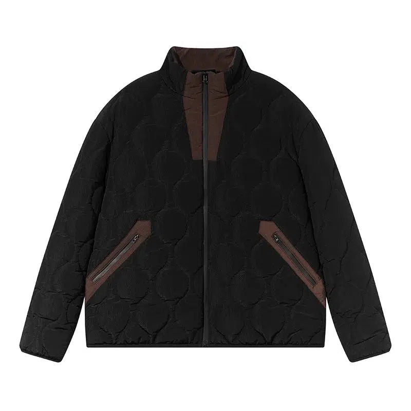 Color Blocks Puffer Jacket Korean Street Fashion Jacket By 7440 37 1 Shop Online at OH Vault