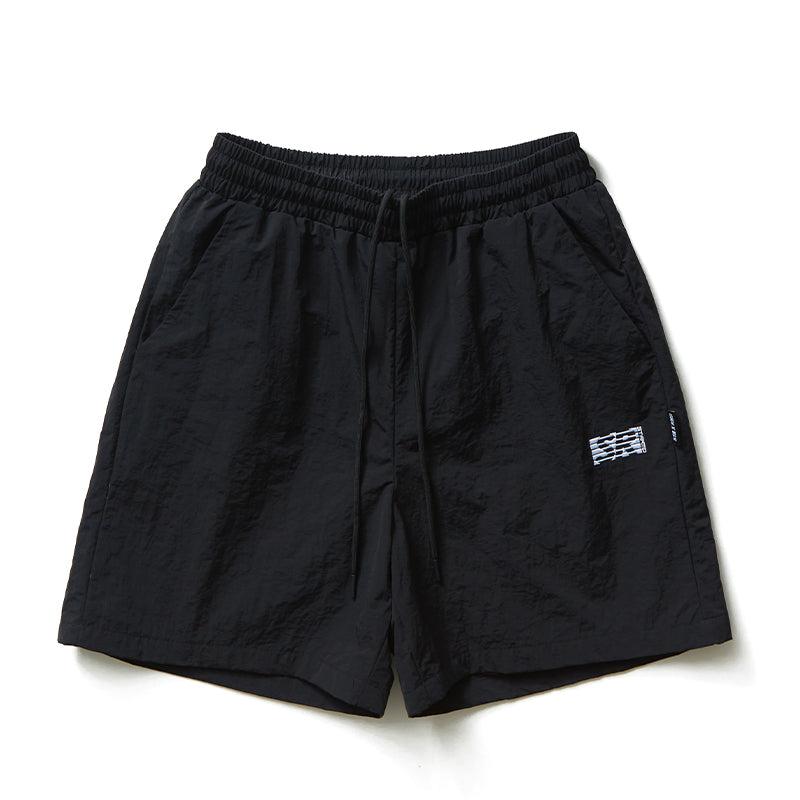 Softline Embroidered Beach Shorts Korean Street Fashion Shorts By Remedy Shop Online at OH Vault