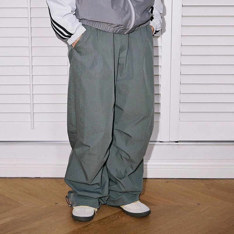 Loose Fit Casual Track Pants Korean Street Fashion Pants By WORKSOUT Shop Online at OH Vault