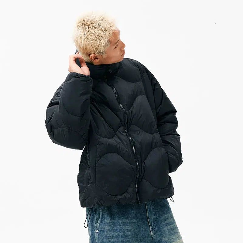 Winter Quilted Puffer Jacket Korean Street Fashion Jacket By Nothing But Chill Shop Online at OH Vault
