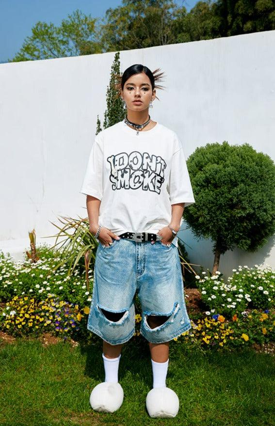 Dalmatians Logo T-Shirt Korean Street Fashion T-Shirt By Donsmoke Shop Online at OH Vault