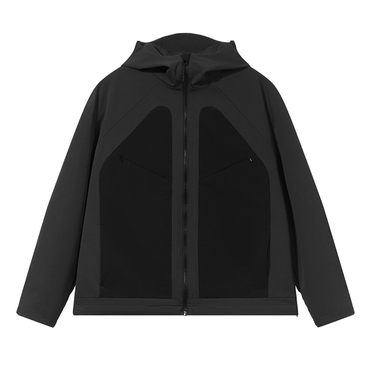 Spliced Hooded Jacket Korean Street Fashion Jacket By 7440 37 1 Shop Online at OH Vault
