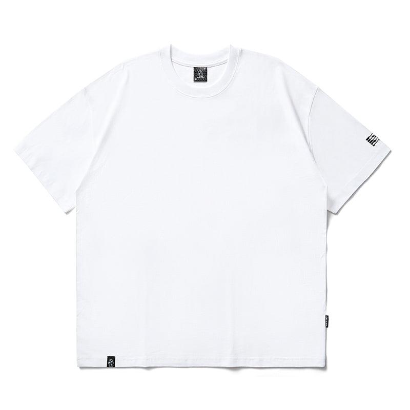 Baseline Side Logo T-Shirt Korean Street Fashion T-Shirt By Remedy Shop Online at OH Vault