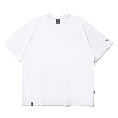 Baseline Side Logo T-Shirt Korean Street Fashion T-Shirt By Remedy Shop Online at OH Vault