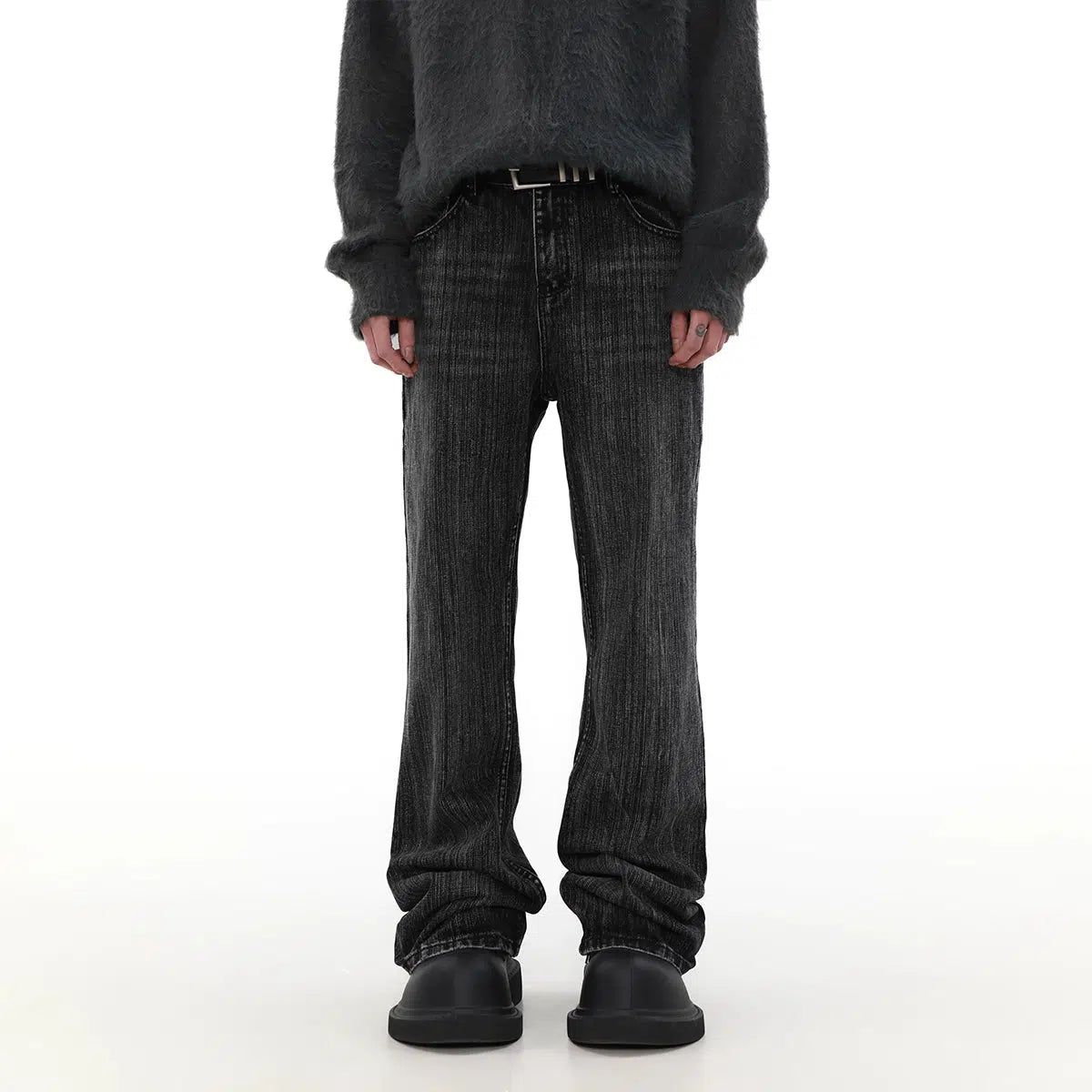 Workwear Lined Jeans Korean Street Fashion Jeans By Mr Nearly Shop Online at OH Vault
