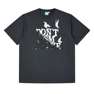 Donsmoke Dove of Peace Logo T-Shirt Korean Street Fashion T-Shirt By Donsmoke Shop Online at OH Vault