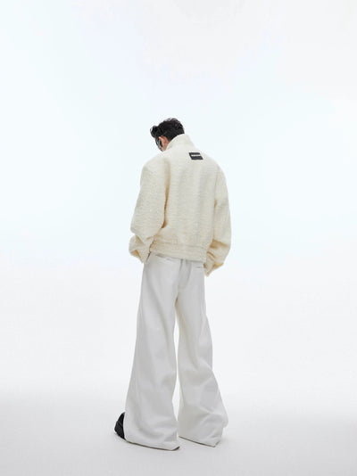Loose Thick Sherpa Jacket Korean Street Fashion Jacket By Argue Culture Shop Online at OH Vault