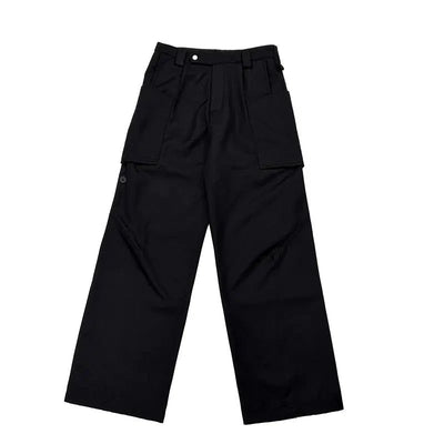 Plain Oversized Pocket Cargo Pants Korean Street Fashion Pants By FATE Shop Online at OH Vault