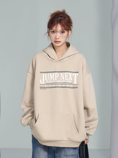 Comfty Athleisure Hoodie Korean Street Fashion Hoodie By Jump Next Shop Online at OH Vault