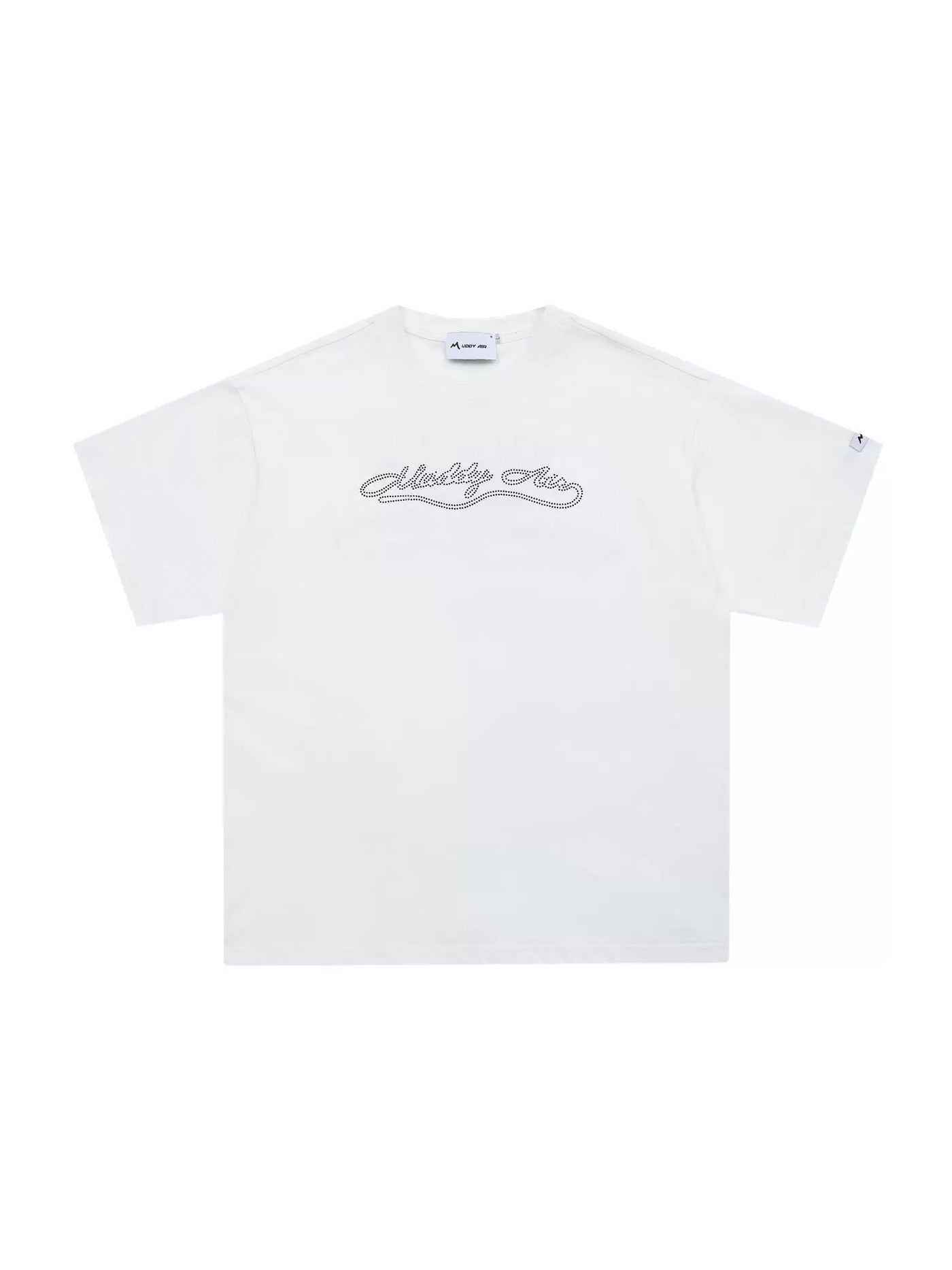 Rhinestone Letters T-Shirt Korean Street Fashion T-Shirt By MaxDstr Shop Online at OH Vault