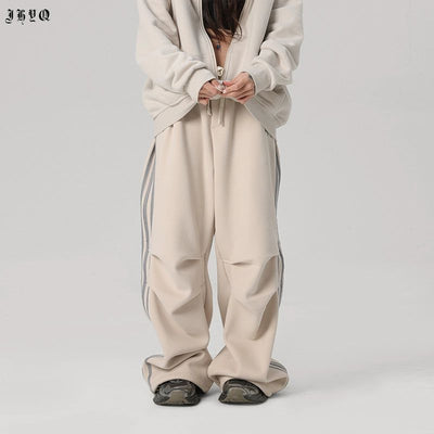 Oversized Gartered Sweatpants Korean Street Fashion Pants By JHYQ Shop Online at OH Vault