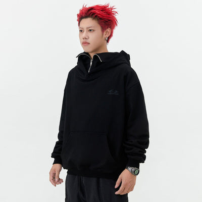 Made Extreme Minimal Logo Ninja Style Hoodie Korean Street Fashion Hoodie By Made Extreme Shop Online at OH Vault
