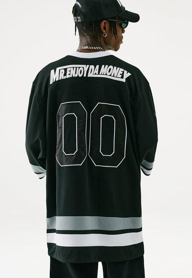 Ice Hockey Uniform T-Shirt Korean Street Fashion T-Shirt By Mr Enjoy Da Money Shop Online at OH Vault