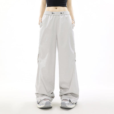 Drawstring Detailed Loose Casual Pants Korean Street Fashion Pants By Mr Nearly Shop Online at OH Vault