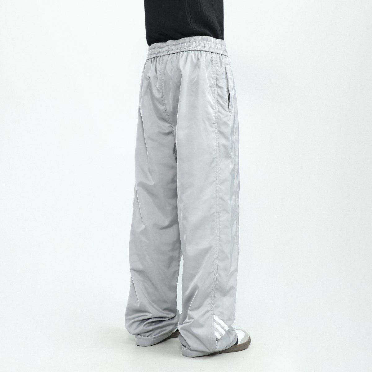 Striped Hem Track Pants Korean Street Fashion Pants By Mr Nearly Shop Online at OH Vault
