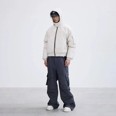 Zippered Ends Cargo Pants Korean Street Fashion Pants By Terra Incognita Shop Online at OH Vault