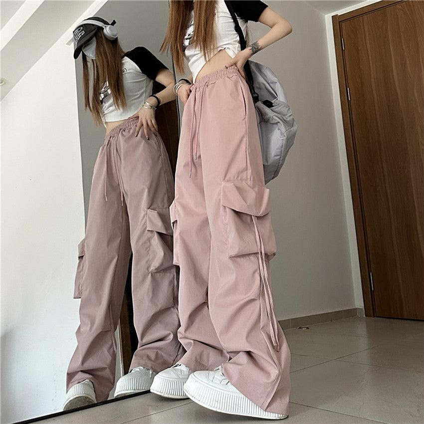 韓国発!【NOT4NERD】Wide String Cargo Slacks Pants WIDE STRING CARGO SLACKS PANTS – ALAND USA