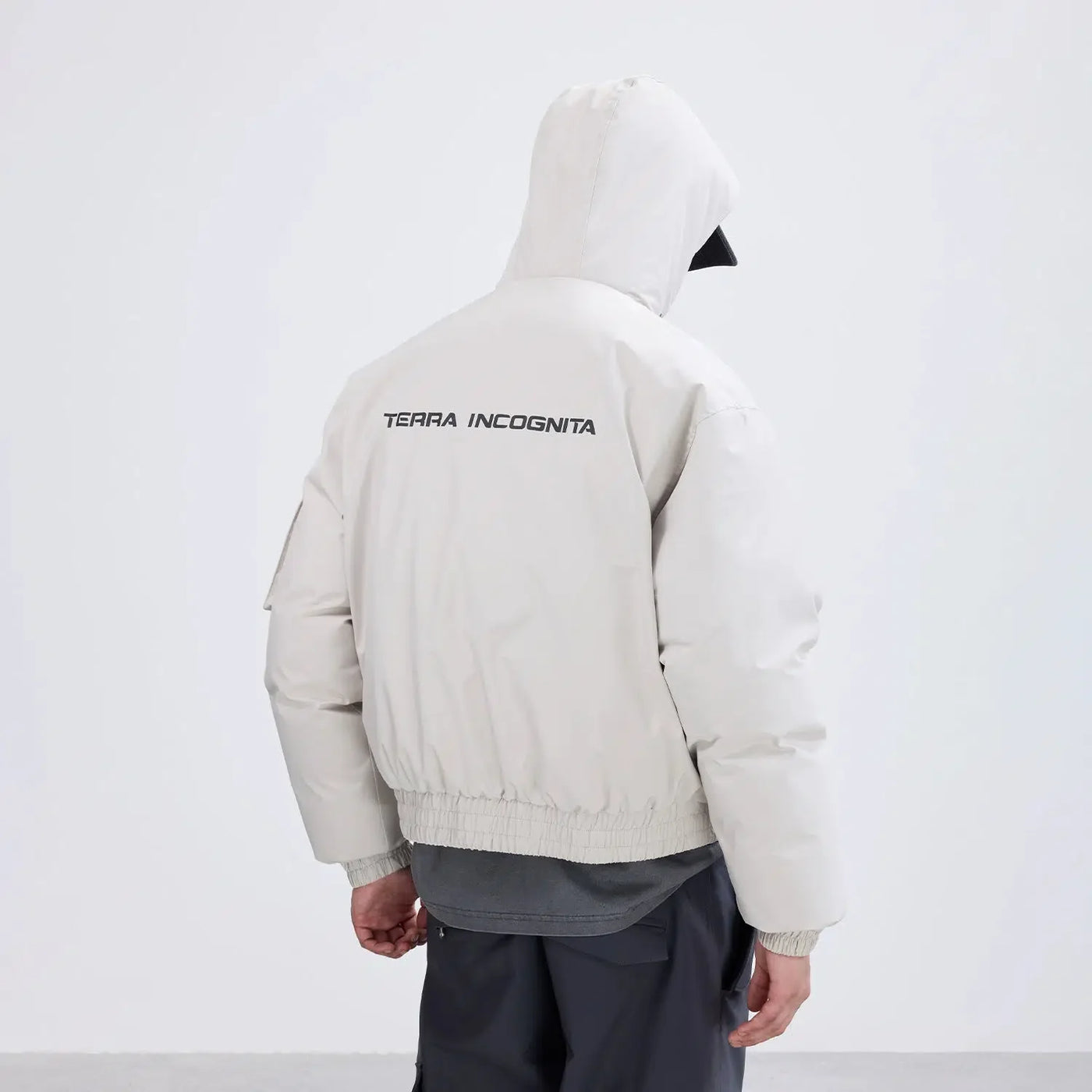 Ruched Hem Puffer Jacket Korean Street Fashion Jacket By Terra Incognita Shop Online at OH Vault