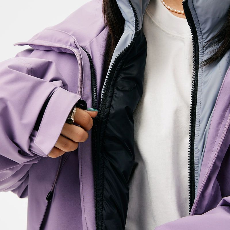 Zip-Up Windbreaker Hooded Jacket Korean Street Fashion Jacket By Nothing But Chill Shop Online at OH Vault