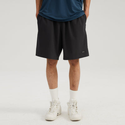 Grid Detail Relaxed Fit Shorts Korean Street Fashion Shorts By WASSUP Shop Online at OH Vault