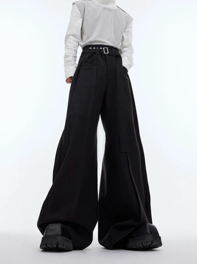 Long Cloth Belt Pants Korean Street Fashion Pants By Argue Culture Shop Online at OH Vault