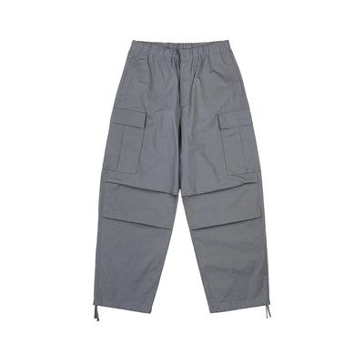 Gartered Workwear Cargo Pants Korean Street Fashion Pants By IDLT Shop Online at OH Vault