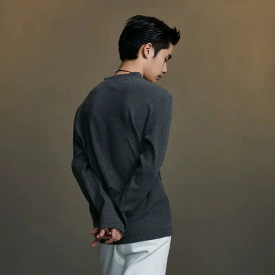 Opicloth Classic Relaxed Fit Sweater Korean Street Fashion Sweater By Opicloth Shop Online at OH Vault
