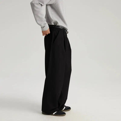 Drapey Office Style Pants Korean Street Fashion Pants By WASSUP Shop Online at OH Vault