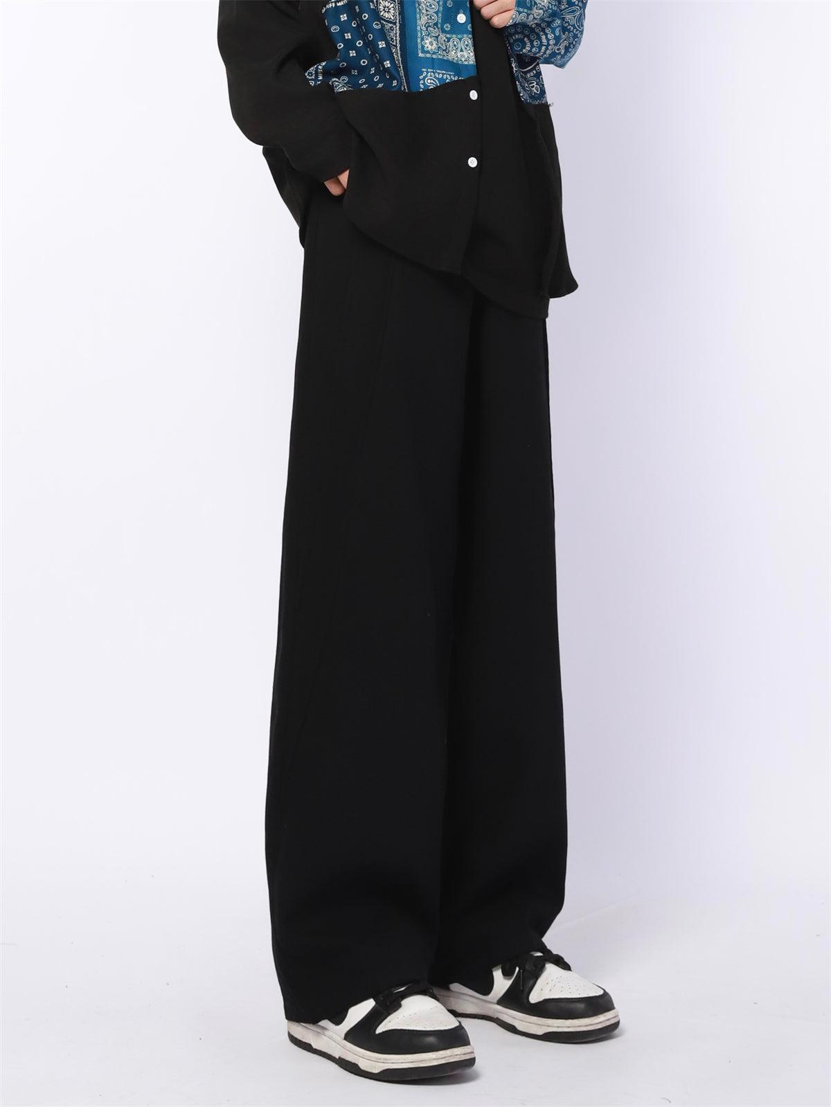 Side Seam Straight Cut Pants Korean Street Fashion Pants By Made Extreme Shop Online at OH Vault