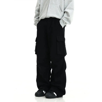 Versatile Workwear Cargo Pants Korean Street Fashion Pants By MEBXX Shop Online at OH Vault
