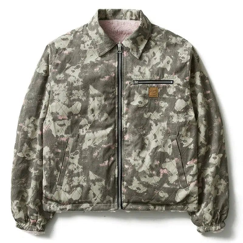 Reversible Winter Camouflage Jacket Korean Street Fashion Jacket By Remedy Shop Online at OH Vault