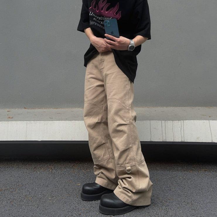 Clean Fit Logger Pants Korean Street Fashion Pants By FATE Shop Online at OH Vault