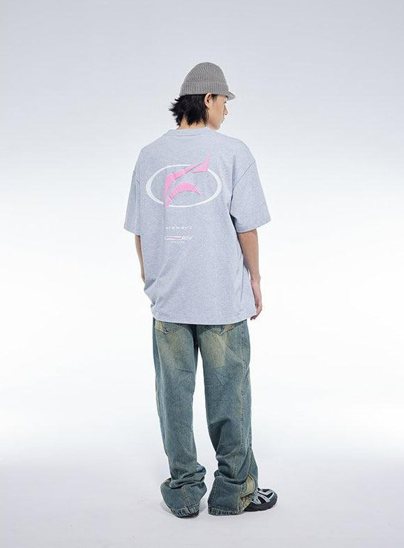 Multi Color Foam Graphic T-Shirt Korean Street Fashion T-Shirt By Cro World Shop Online at OH Vault