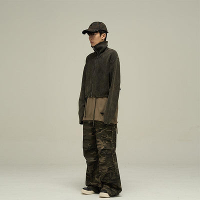 Classic Camouflage Cargo Pants Korean Street Fashion Pants By 77Flight Shop Online at OH Vault