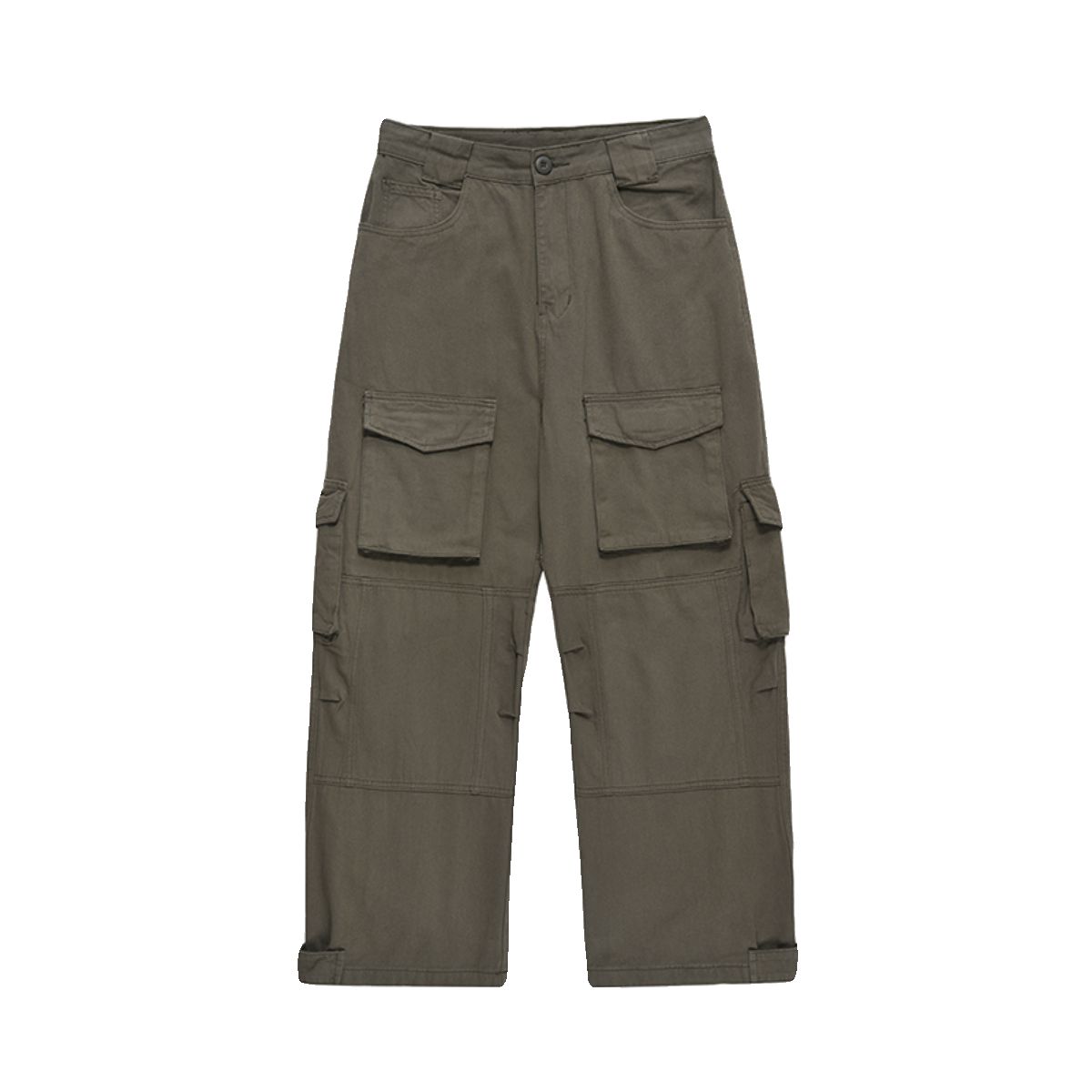 Wash Flap Pocket Cargo Pants Korean Street Fashion Pants By Mr Nearly Shop Online at OH Vault