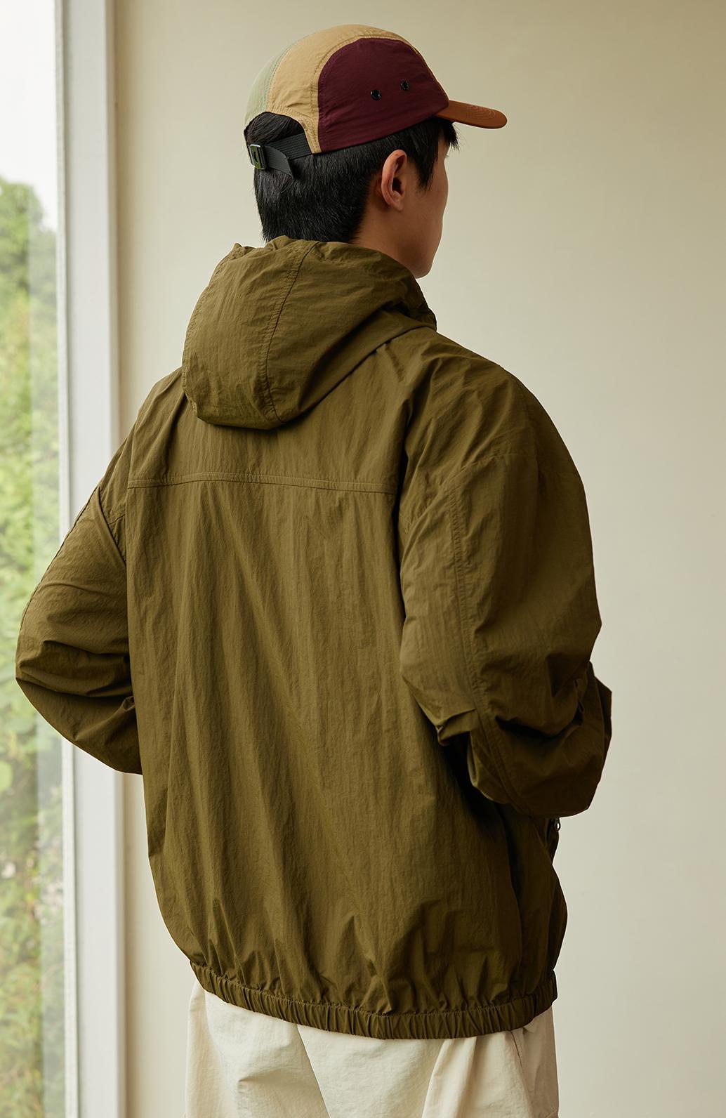 NGO Army Multi Zip Sunblock Hooded Jacket Korean Street Fashion Jacket By NGO Army Shop Online at OH Vault