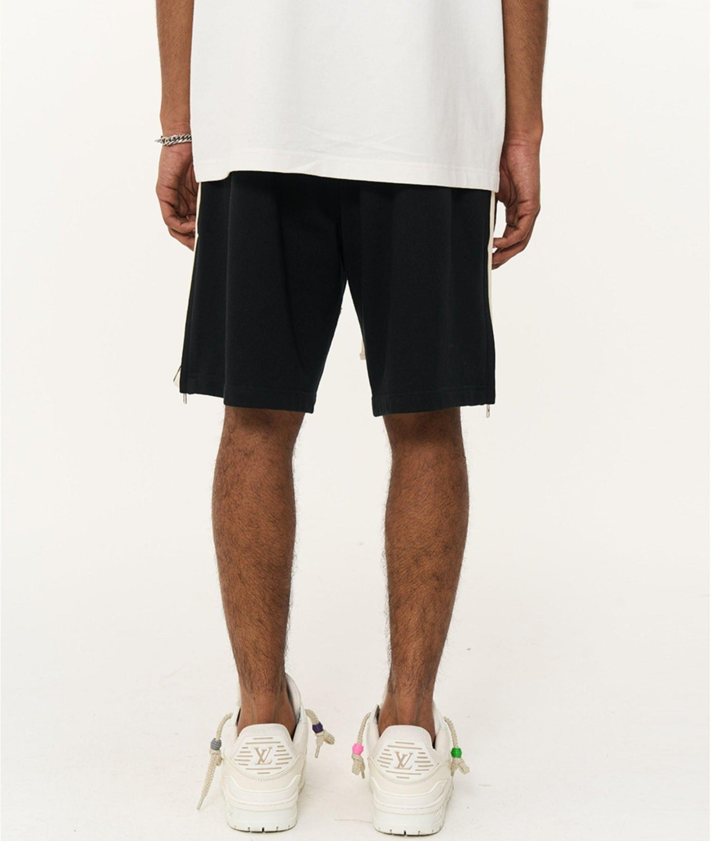 Adjustable Zip Sporty Shorts Korean Street Fashion Shorts By Harsh and Cruel Shop Online at OH Vault