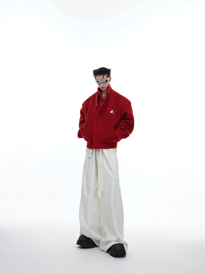 Heavyweight Wide Leg Cut Pants Korean Street Fashion Pants By Argue Culture Shop Online at OH Vault