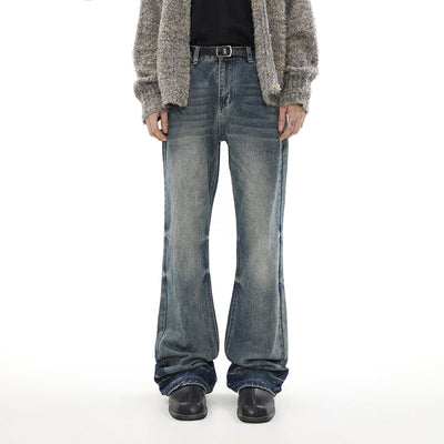 Mr Nearly Washed Emphasis Loose Jeans Korean Street Fashion Jeans By Mr Nearly Shop Online at OH Vault