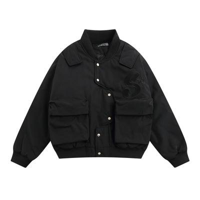 Flap Pocket Structured Buttons Jacket Korean Street Fashion Jacket By MaxDstr Shop Online at OH Vault