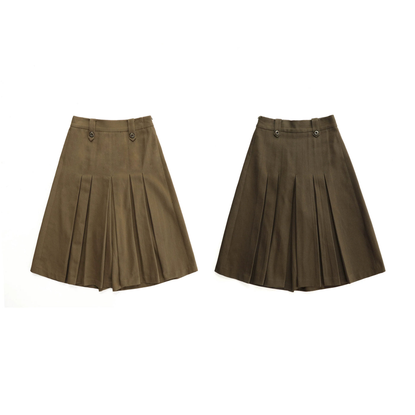 Pleated High Waisted Skirt Korean Street Fashion Skirt By Mason Prince Shop Online at OH Vault