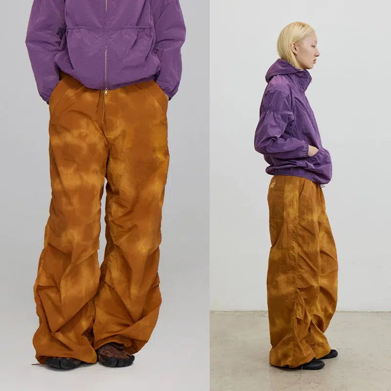 Sunset Parachute Cargo Pants Korean Street Fashion Pants By Conp Conp Shop Online at OH Vault