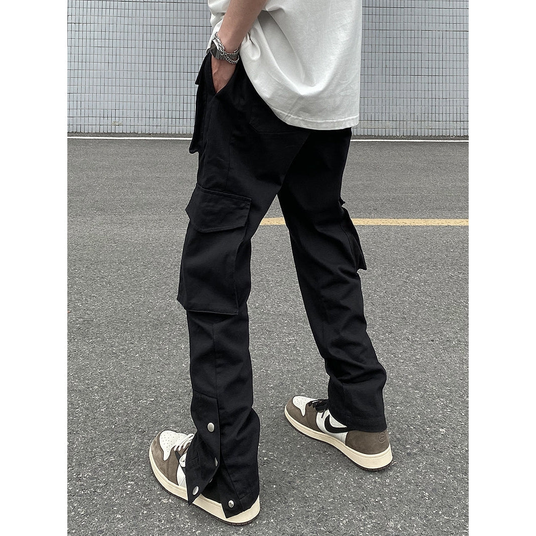A PUEE Adjustable Hem Drawstring Pants Korean Street Fashion Pants By A PUEE Shop Online at OH Vault