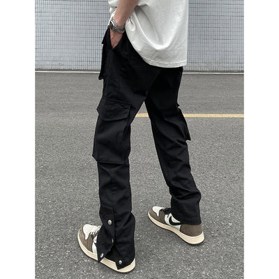 Adjustable Hem Drawstring Pants Korean Street Fashion Pants By A PUEE Shop Online at OH Vault
