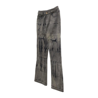 Tie Dye Gradient Jeans Korean Street Fashion Jeans By Ash Dark Shop Online at OH Vault
