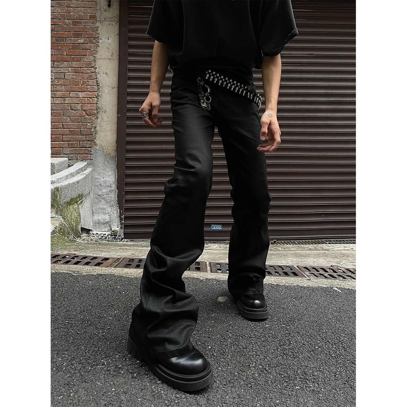 Solid Color Essential Pants Korean Street Fashion Pants By MaxDstr Shop Online at OH Vault